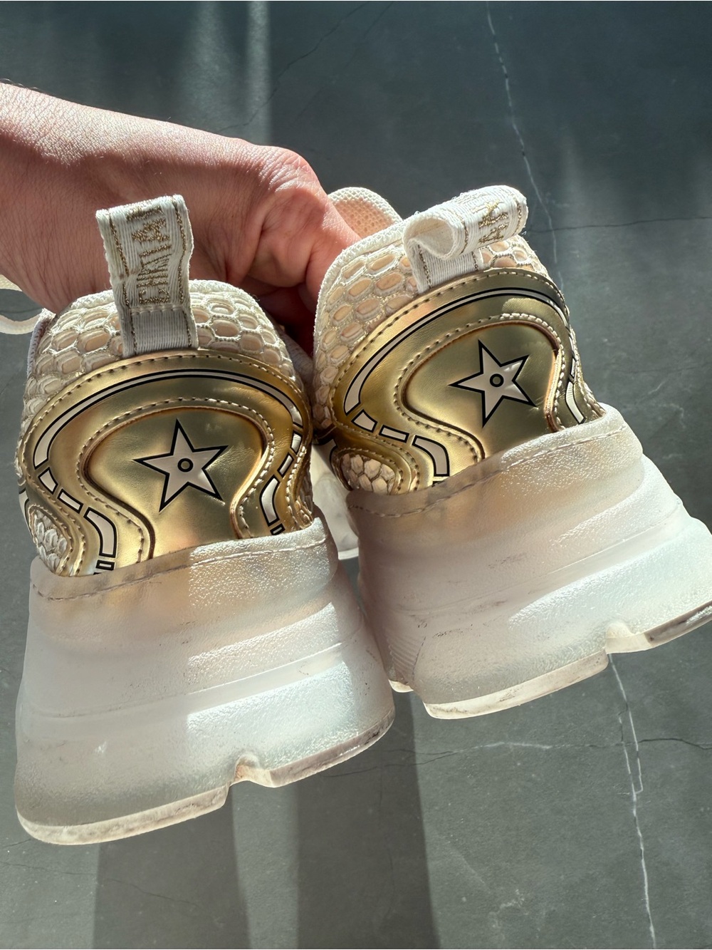 Christian Dior Rubber Chunky Mesh Sneakers, casual shoes - Picture 5 of 6